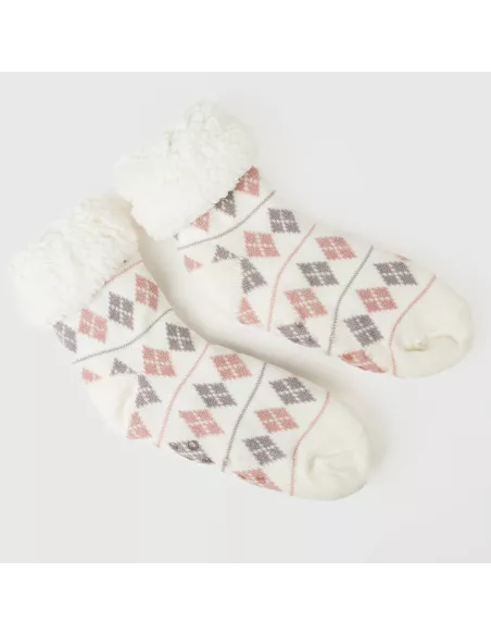 Meias mulher Casimira malva