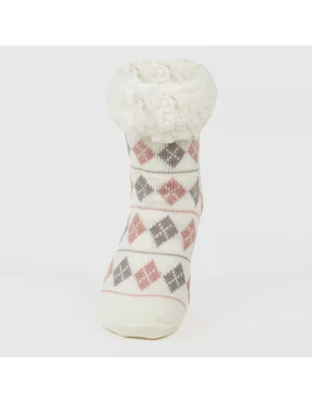 Meias mulher Casimira malva