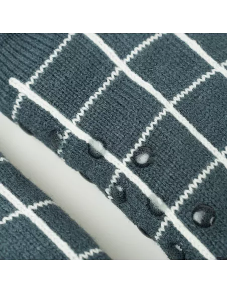 Meias homem Cuadro Pruden azul azafata Meias homem Cuadro Pruden azul azafata