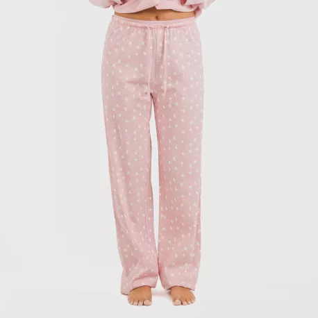Pijama algodão Kim rosa