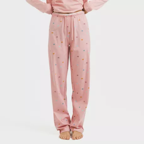 Pijama algodão Mapita rosa