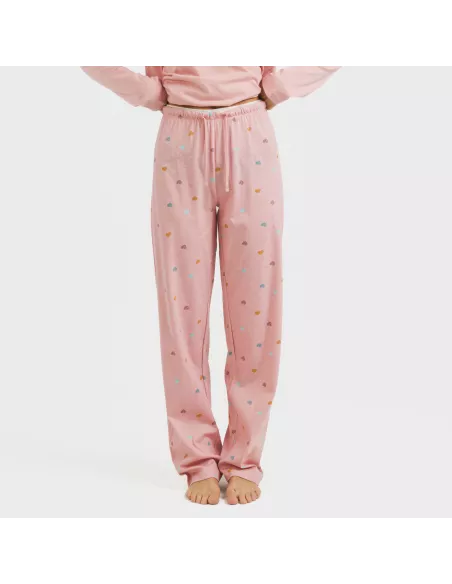 Pijama algodão Mapita rosa