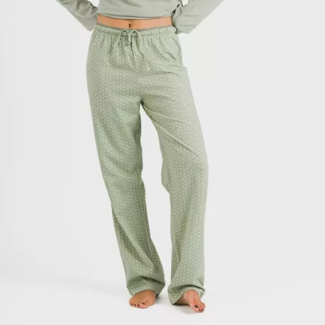 Pijama algodão Steve verde caça