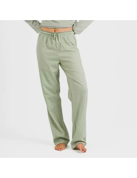 Pijama algodão Steve verde caça