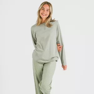 Pijama algodão Steve verde caça 2