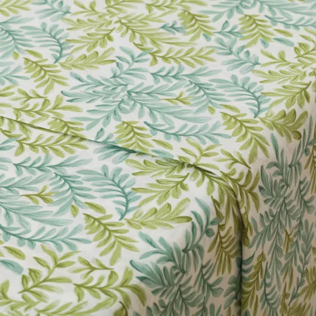 Jogo de lençóis algodão Zafra verde