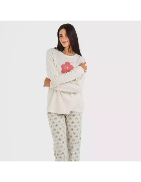Pijama polar Tulina natural Pijama polar Tulina natural