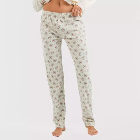 Pijama polar Tulina natural