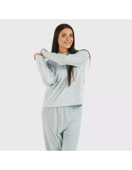 Pijama veludo Nemo azul celeste