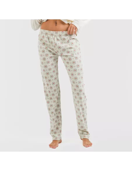 Pijama polar Tulina natural Pijama polar Tulina natural