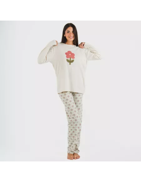 Pijama polar Tulina natural Pijama polar Tulina natural