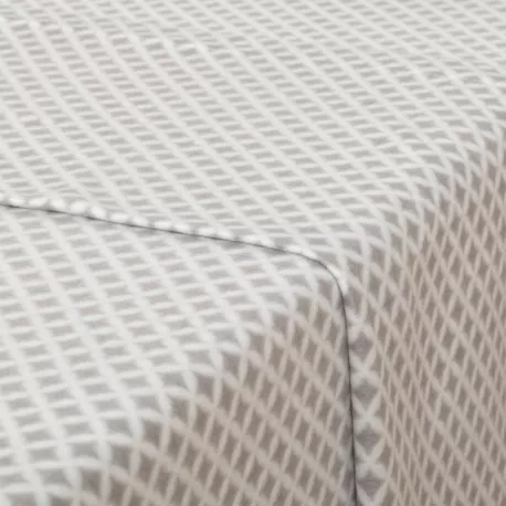 Jogo de lençóis térmicos Ohio cinza perla