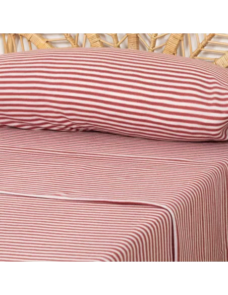 Jogo de lençóis térmicos Raya Leto bordeaux Jogo de lençóis térmicos Raya Leto bordeaux