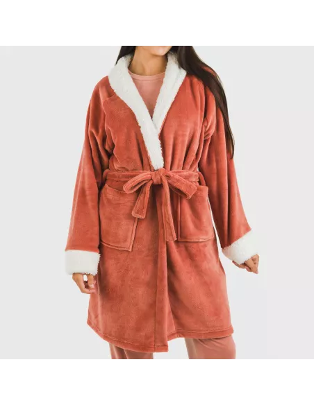Roupão veludo sherpa liso Roupão veludo sherpa liso