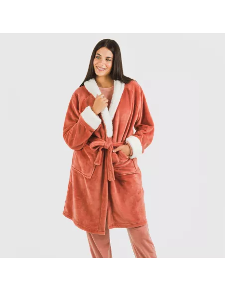 Roupão veludo sherpa liso Roupão veludo sherpa liso