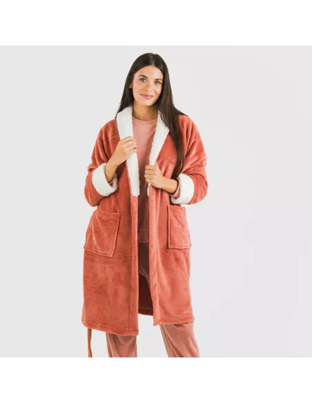 Roupão veludo sherpa liso Roupão veludo sherpa liso