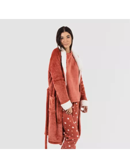 Roupão veludo sherpa liso Roupão veludo sherpa liso