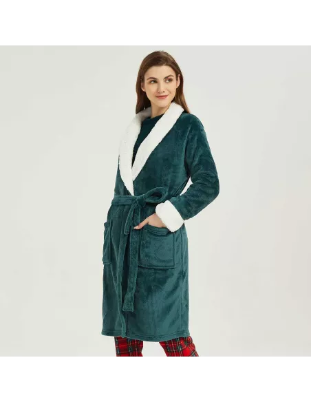 Roupão veludo sherpa liso Roupão veludo sherpa liso