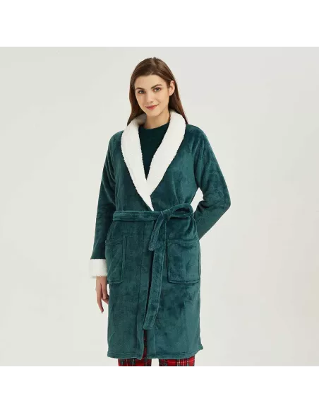 Roupão veludo sherpa liso Roupão veludo sherpa liso