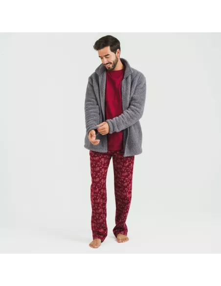 Casaco sherpa homem lisa