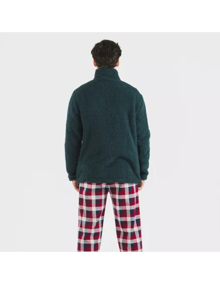 Casaco sherpa homem lisa