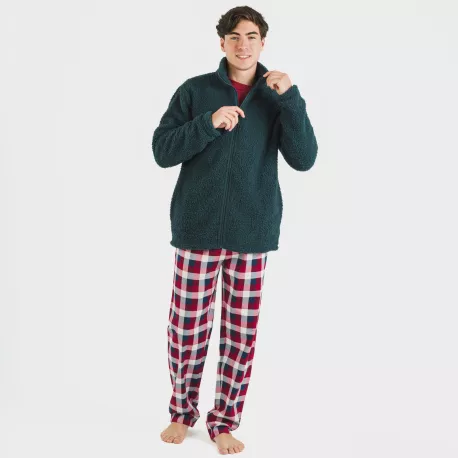 Casaco sherpa homem lisa