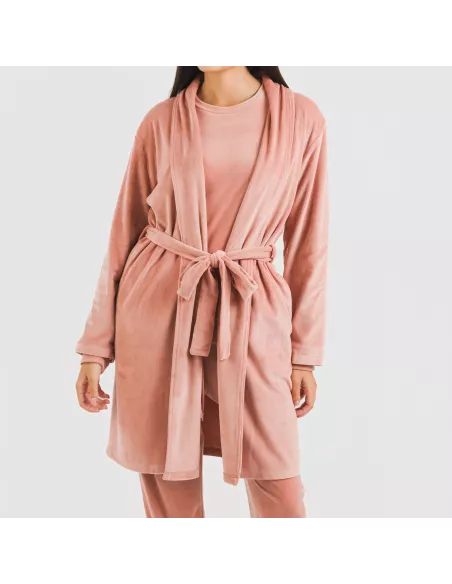 Roupão Velvet liso Roupão Velvet liso