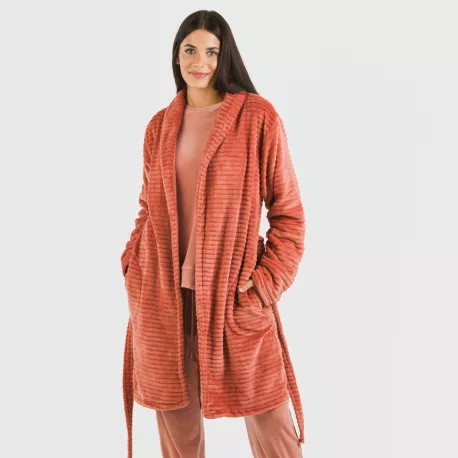 Roupão veludo Raya liso