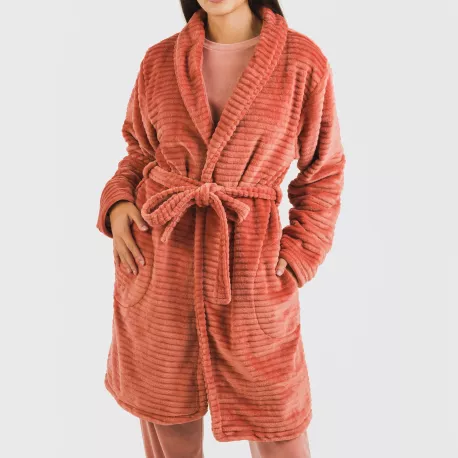 Roupão veludo Raya liso