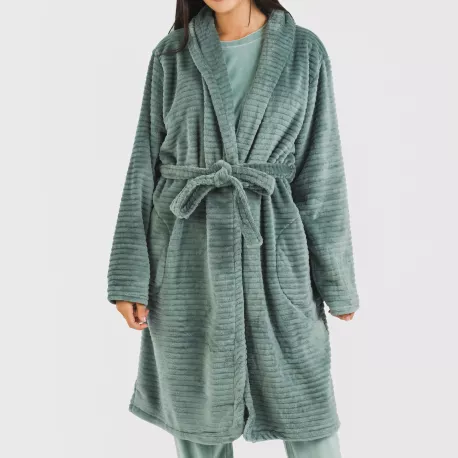 Roupão veludo Raya liso