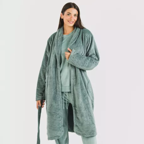 Roupão veludo Raya liso