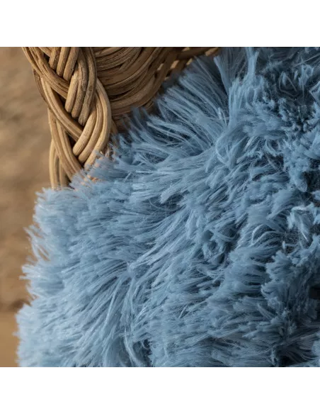 Manta pelo sherpa lisa