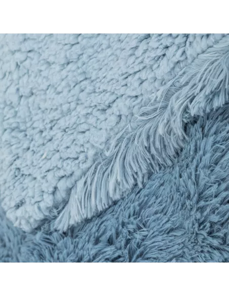 Manta pelo sherpa lisa