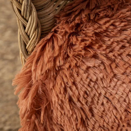 Manta pelo sherpa lisa