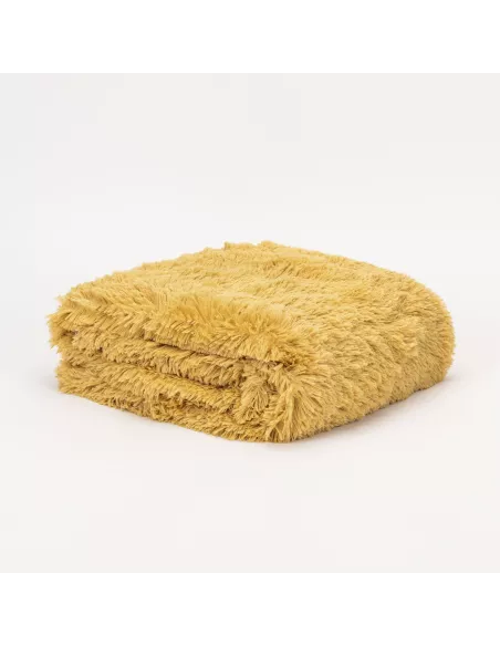 Manta pelo sherpa lisa