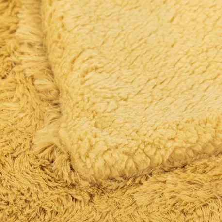 Manta pelo sherpa lisa