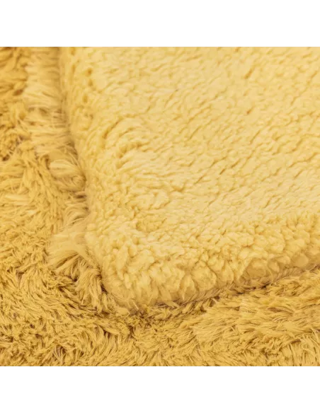 Manta pelo sherpa lisa