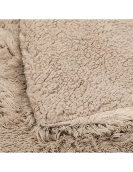 Manta pelo sherpa lisa