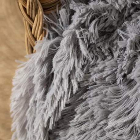 Manta pelo sherpa lisa