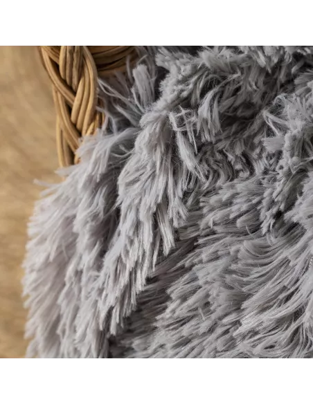 Manta pelo sherpa lisa