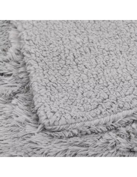 Manta pelo sherpa lisa