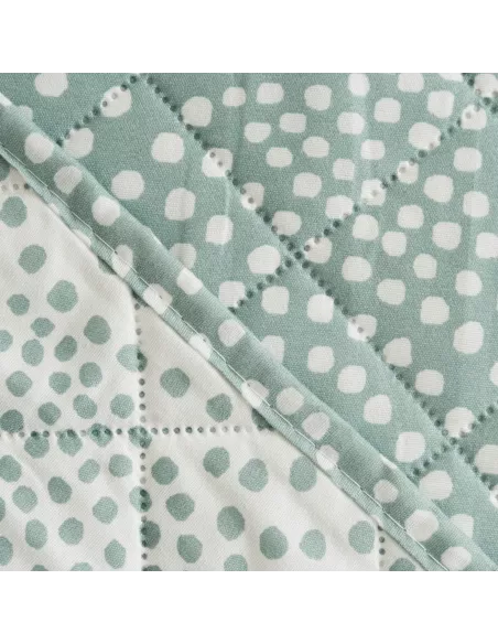 Colcha bouti Katy verde francês