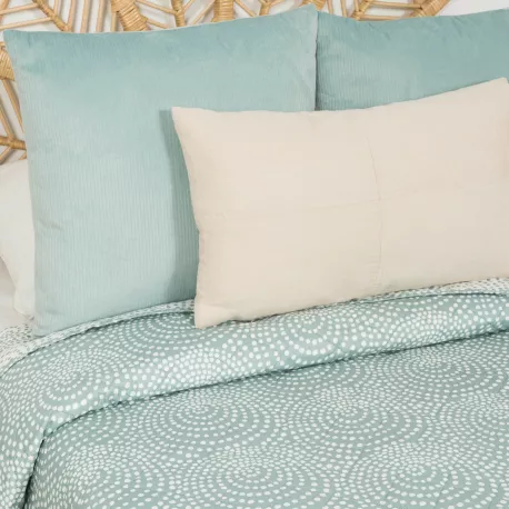 Colcha bouti Katy verde francês