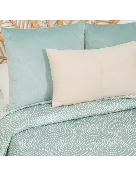 Colcha bouti Katy verde francês