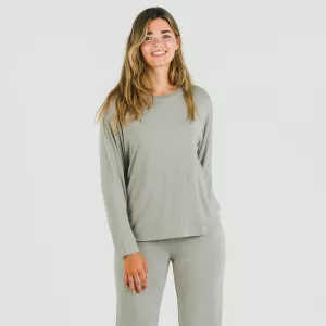 Pijama comprido viscosa mulher liso 2