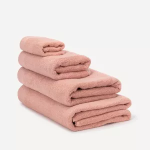 Toalha de banho 400gr duplo turco coral 2