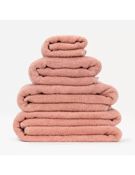 Toalha de banho 400gr duplo turco coral