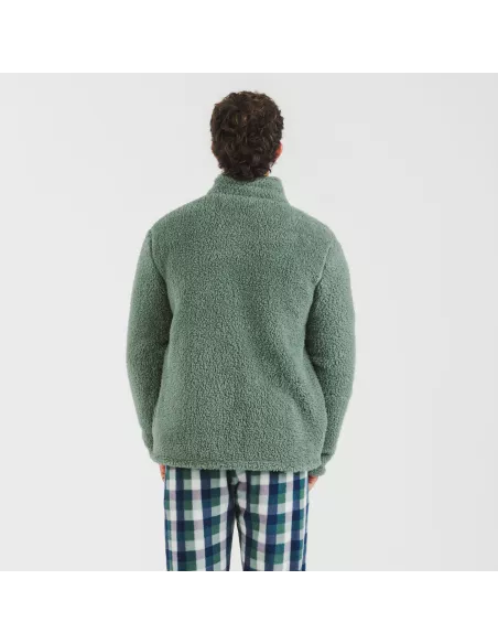 Casaco sherpa homem lisa