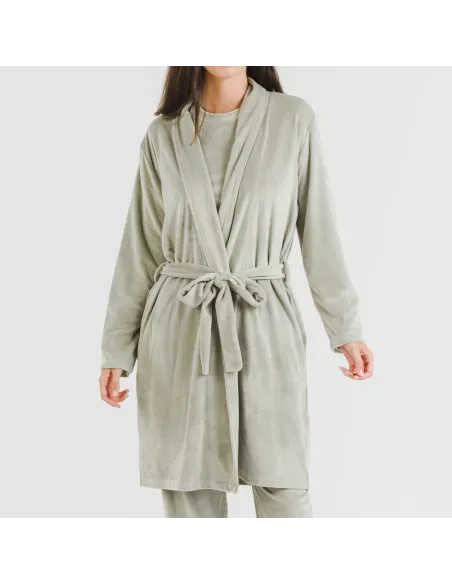 Roupão Velvet liso Roupão Velvet liso