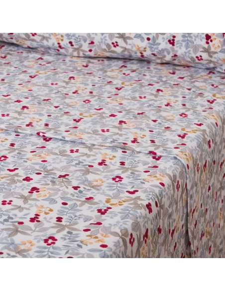 Jogo de lençóis flanela Viena azul indigo